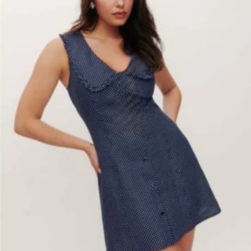 Caroline Constas Polka Dot Dress